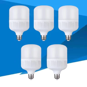 Combo 2-3-5 Bóng Đèn Led 50W Alix Trụ Tròn Ánh Sáng Đui Xoáy Phù Hợp Với Mọi Nhà