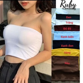 Áo ống quây ngang ,áo ống nhiều màu 3 size S,M,L , áo ống cotton-LYLYNA A71