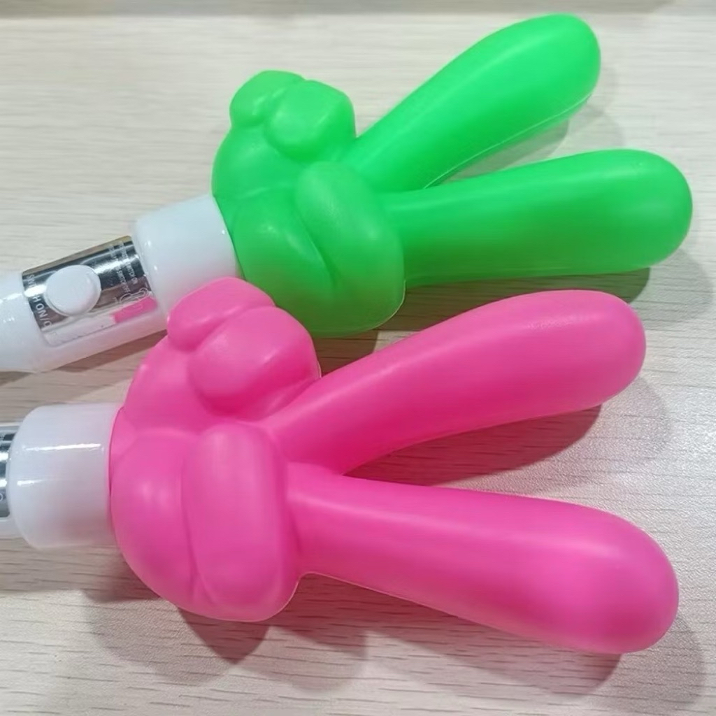 Gậy cổ vũ lightstick Ngón Tay buổi hoà nhạc concert phát sáng gậy cổ động nhựa ABS Đồ chơi cho trẻ em