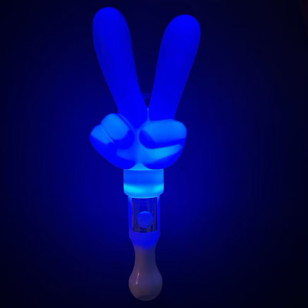 Gậy cổ vũ lightstick Ngón Tay buổi hoà nhạc concert phát sáng gậy cổ động nhựa ABS Đồ chơi cho trẻ em