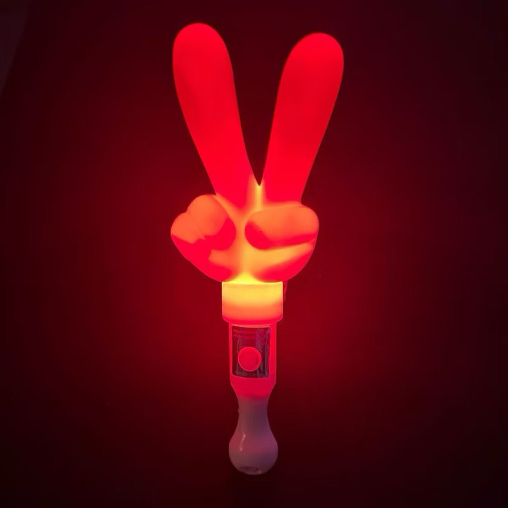 Gậy cổ vũ lightstick Ngón Tay buổi hoà nhạc concert phát sáng gậy cổ động nhựa ABS Đồ chơi cho trẻ em