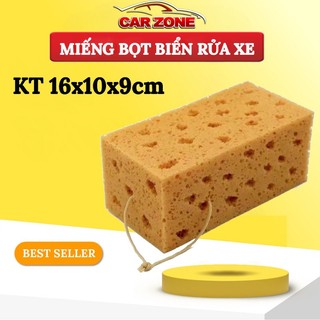 Miếng Bọt Biển Rửa Xe Chuyên Dụng Cho Ô Tô Thấm Hút Nhanh, Rửa Sạch Hiệu Quả - Kích Thước Lớn 16x10x9cm