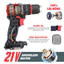 Máy Khoan Pin Đa Năng WORKFIX WF-ID1370BL 70Nm ANTI-KICKBACK Đầu Cặp 13mm KHÔNG CHỔI THAN