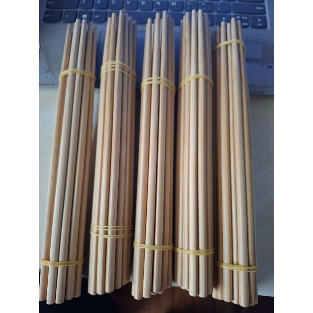 Đũa tre vót tay của người thái sơn la 27cm