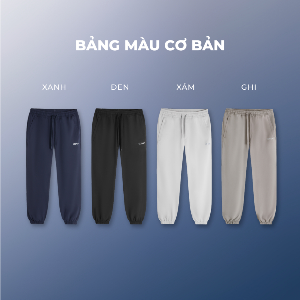 Quần gió nam siêu nhẹ CANIFA dáng thể thao chất liệu chống nhăn và nhanh khô 8BP25S005