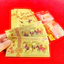Xấp 100 Tờ Tiền Lì Xì Hình Ngựa Vàng In 3D Tài Lộc Phong Thủy May Mắn, Chất Liệu Nhựa Plastic Lì Xì