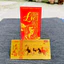 Tiền Con Hình Ngựa Plastic Mạ Vàng In Màu 3D