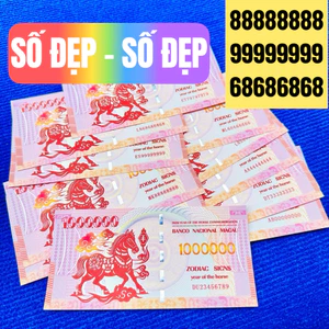 TỜ SERI SIÊU CẤP T.iền 1 Triệu Macao Hình Con Ngựa lưu niệm lì xì may mắn Tết