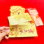 Lá Vàng Hình Con Ngựa Macao 100 Lì Xì Tết May Mắn