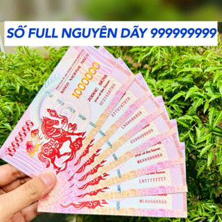 🌸 Sale TẾT🌸 TỜ SERI SIÊU CẤP Tiền 1 Triệu Macao Hình Con Ngựa Siêu Khủng lưu niệm lì xì may mắn Tết 2026