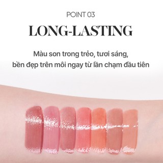Son Tint Căng Bóng Lâu Trôi Banila Co Dew Glow Tint 3.8G