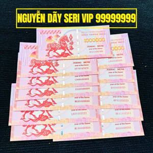 TỜ SERI SIÊU CẤP Tiền 1 Triệu Macao Hình Con Ngựa lưu niệm lì xì may mắn Tết 2026