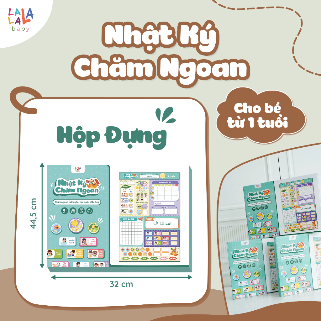 Nhật Ký Chăm Ngoan Bảng Khen Thưởng Kỷ Luật Cho Bé Lalala Baby Bảng Khen Thưởng Cho Bé
