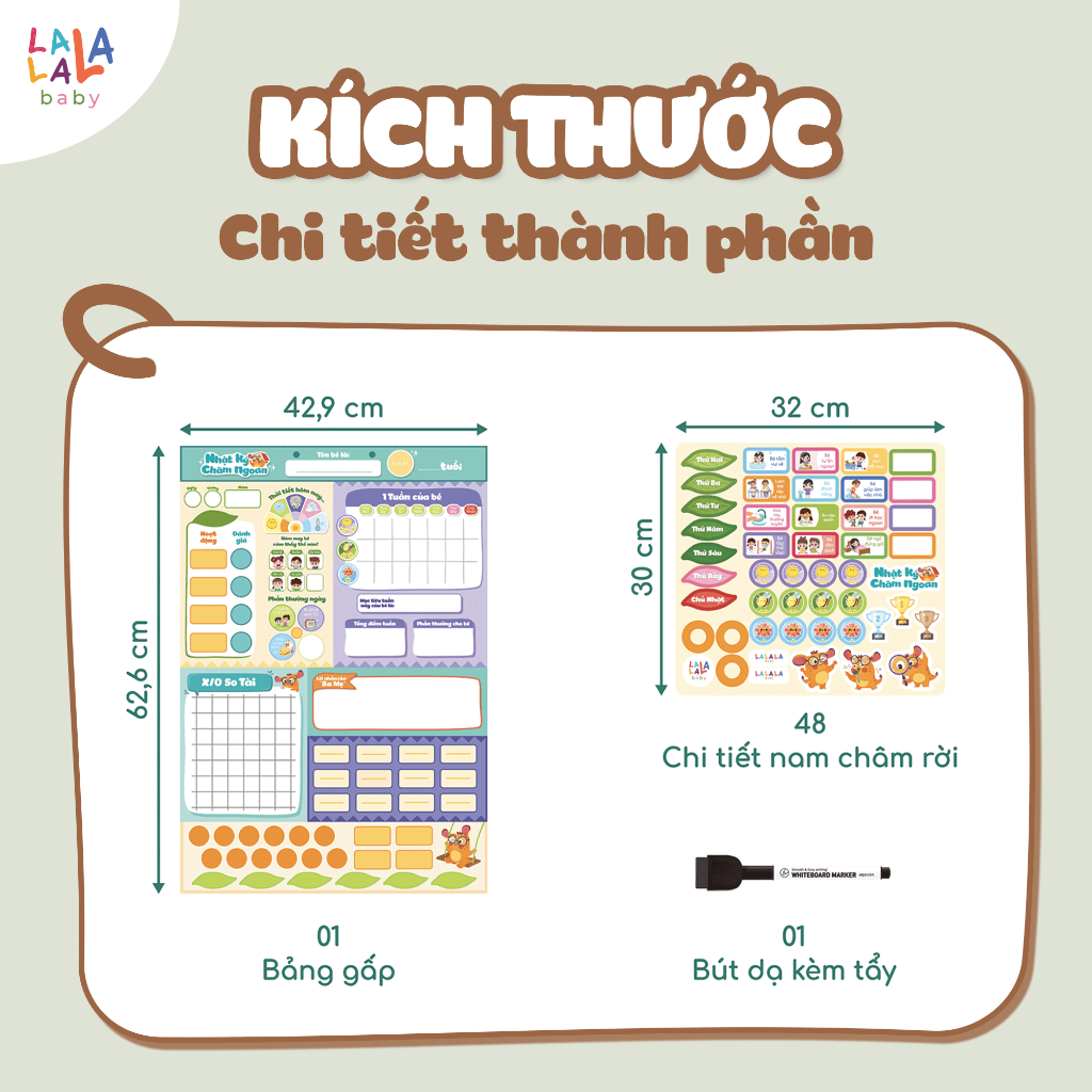 Nhật Ký Chăm Ngoan Bảng Khen Thưởng Kỷ Luật Cho Bé Lalala Baby Bảng Khen Thưởng Cho Bé