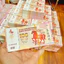 Combo 10 Tờ Tiền Con Ngựa macao 100 patacas phong thuỷ may mắn, lưu niệm lì xì tết, có bảo an