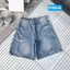 Quần jean ngố nữ ống rộng rách , chất jean denim không giãn cực xinh, cực bền William - AT473