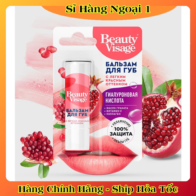 Son Dưỡng & Tẩy Da Chết Môi FITO Beauty Visage 4.5g Dưỡng Môi Mềm Mại Lên Màu Tự Nhiên của Nga