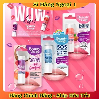 Son Dưỡng Môi Beauty Visage Có Màu, Dưỡng Ẩm, Giảm Nứt Nẻ, Giúp Căng Mọng Môi - 10g của Nga
