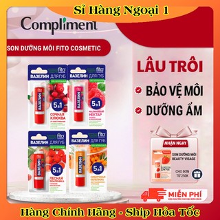 Son dưỡng môi Fito Vaseline Nga 5in1 Dưỡng ẩm, phục hồi môi khô nẻ