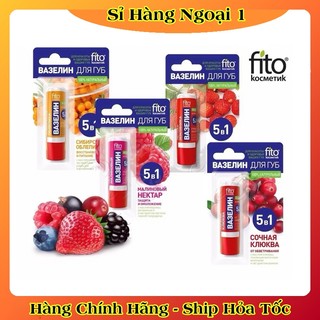 Son dưỡng môi Fito Vaseline Nga 5in1 Dưỡng ẩm, phục hồi môi khô nẻ