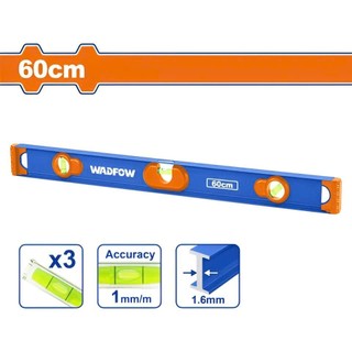 ĐỒ NGHỀ WADFOW Thước thủy I Beam 40cm - WSL5G040 , 60cm - WSL5G060