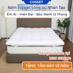 Nệm Topper Lông Vũ Nhân Tạo Chuẩn 5 Sao Bảo Hành 12 Tháng Rất Nhiều Size Để Khách Dễ Dàng Chọn Lựa Cho Các Khách Sạn — ảnh 1
