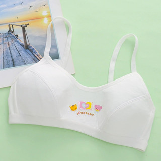 Áo lót bé gái tuổi dậy thì cotton không gọng mút mỏng, Áo ngực cho bé họa tiết cute B528