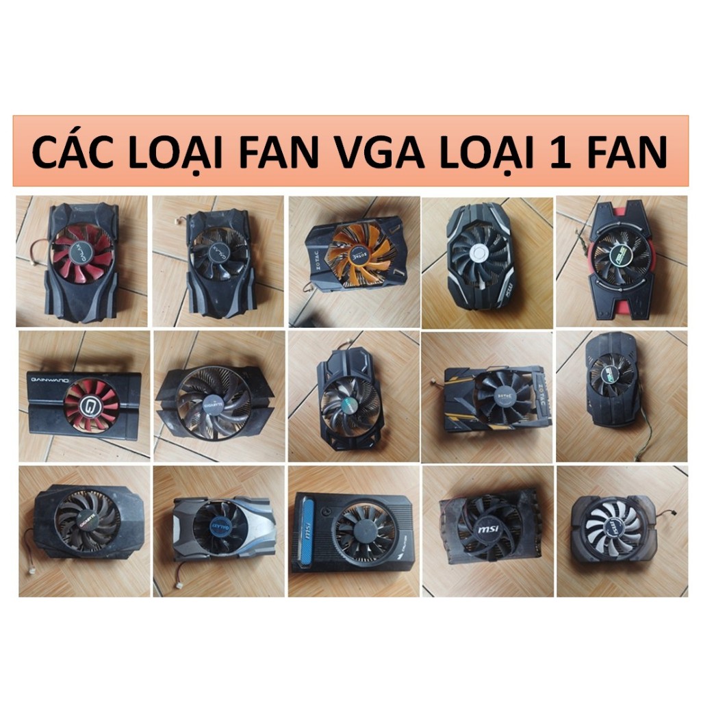 Fan tản VGA loại 1 fan Gigabyte MSI Asus | Shopee Việt Nam