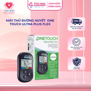 Máy thử đường huyết chính hãng One Touch ULTRA PLUS FLEX kèm que thử đường huyết