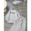 Bộ nỉ nữ dài tay mùa đông, set đồ thể thao unisex NORMOS , áo sweater + quần jogger form rộng, chất nỉ bông ấm
