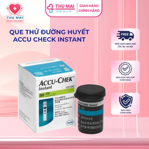Que thử đường huyết cho máy Accu Check Instant - Hộp 25 Que - Hộp 50 Que