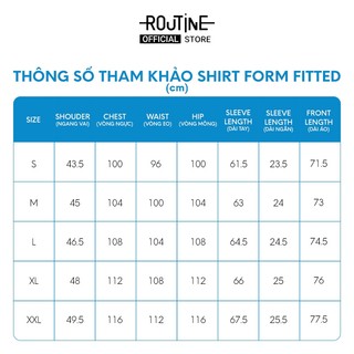 Áo Sơ Mi Denim Banana Tay Dài Cổ Bẻ Form Fitted - Routine 10S25DSH012
