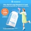 Viên Nhai Bổ Sung Vitamin C + Vitamin D Wonderplus Giúp Làn Da Rạng Rỡ Giúp Xương Chắc Khoẻ Hộp 60 Viên