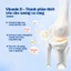 Viên Nhai Bổ Sung Canxi & Vitamin Wonderplus Giảm Đau Nhức Xương Khớp Giúp Xương Chắc Khoẻ Hộp 60 Viên