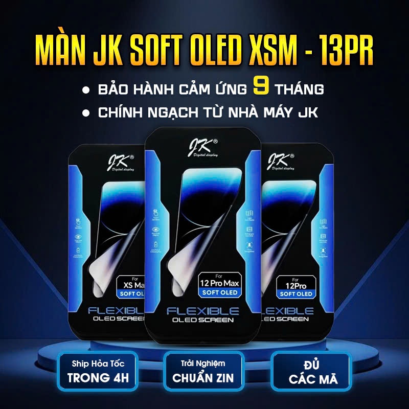 [BH 9 THÁNG] Màn Hình Hiển Thị JK Soft Oled Thay Lắp Cho XSM/11 PrM/12/12 Pr/12 PrM/13/13 Pr/13 PrM/14/14 PrM/15 PrM/16e | BigBuy360 - bigbuy360.vn