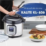 (Võ Hà Linh x Kalite) Nồi áp suất điện đa năng Kalite KL636 dung tích 6L, 1000W 10+ chế độ nấu hầm đa năng — ảnh 1