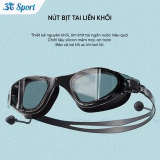 Kính bơi & nón bơi dành cho nữ chống nước chống UV mũ bơi ôm sát đầu không gây đau - NB7816+KB61223