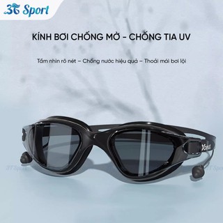 Kính bơi & nón bơi dành cho nữ chống nước chống UV mũ bơi ôm sát đầu không gây đau - NB7816+KB61223