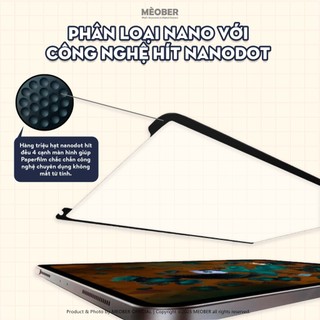 [Paperlike Tháo Rời] Dán màn hình Nhám iPad BerPaper Magnetic & Nano Paperfilm - Hỗ trợ viết vẽ như trên giấy by MèoBer