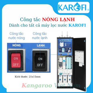 Công tắc nước NÓNG LẠNH - Dành cho máy lọc nước Karofi, Kangaroo, Sunhouse, Hoà Phát