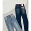 Quần jeans Nữ, Quần Bò nữ Ống Loe Dài lưng Cao thêu Túi nâng mông co giãn