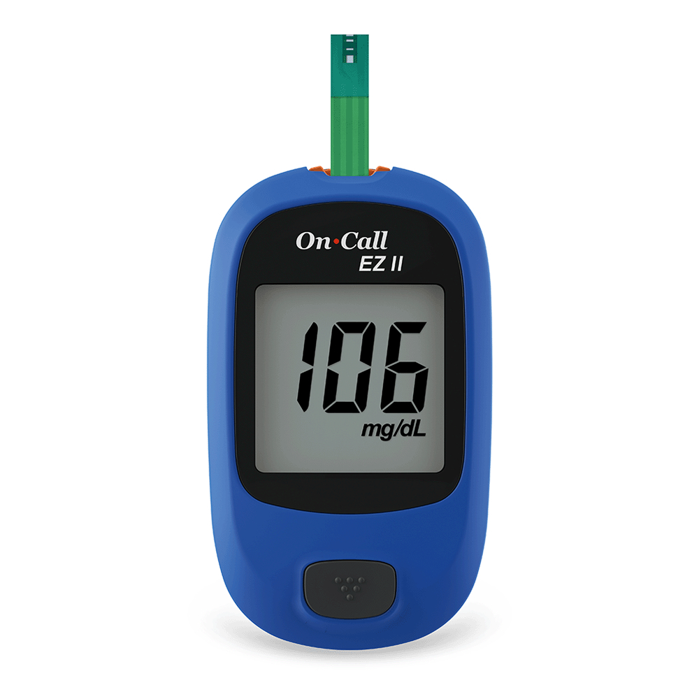 Máy Đo Đường Huyết Acon On-Call Ez II + Tặng kèm 25 que thử và 25 kim chích máu