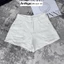Quần short jean nữ lưng cao form ống rộng rách nhẹ cá tính, chất vải jean không giãn Anngo - AT550