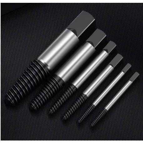 Bộ dung cụ tháo ốc gãy - Bộ dụng cụ cơ khí, tháo ốc vít hư chuyên dụng, mũi xoắn ngược siêu bền