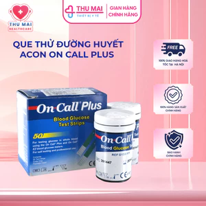 Que Thử Đường Huyết Acon On Call Plus Dùng Cho Máy On Call Plus & On Call EZ II (Mẫu Lọ)