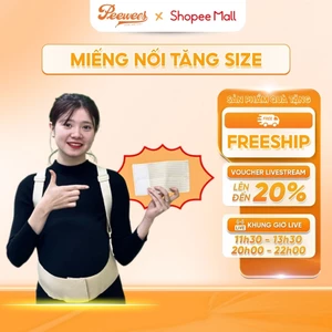 Miếng Nối Tăng Size Đai Nâng Đỡ Bụng Bầu PeeWees Chất Liệu Thoáng Khí, Mềm Mại Cho Làn Da Mẹ