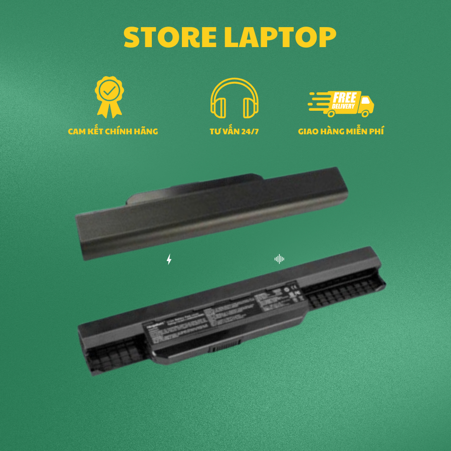 PIN LAPTOP ASUS A32-K53 A42-K53 A31-K53 A41-K53 A43 A53 K43 K53 Series ...