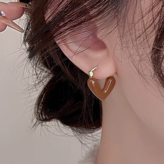 [HỎA TỐC] Bông Tai Trái Tim Vintage Cổ Điển Thanh Lịch T18