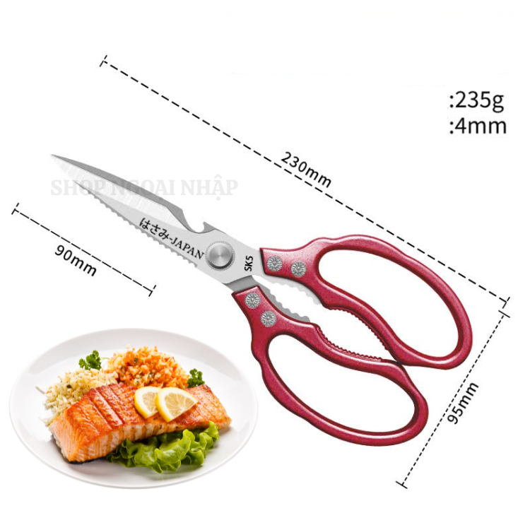 Kéo sk5 chuyên dụng nhập khẩu từ Nhật Bản bằng thép trắng không gỉ-Phiên bản 2026