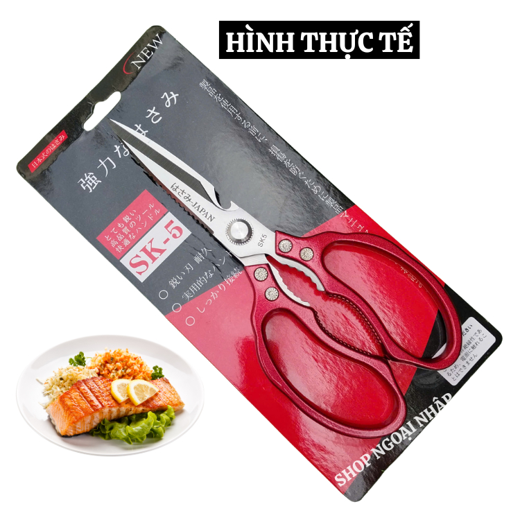 Kéo sk5 chuyên dụng nhập khẩu từ Nhật Bản bằng thép trắng không gỉ-Phiên bản 2026